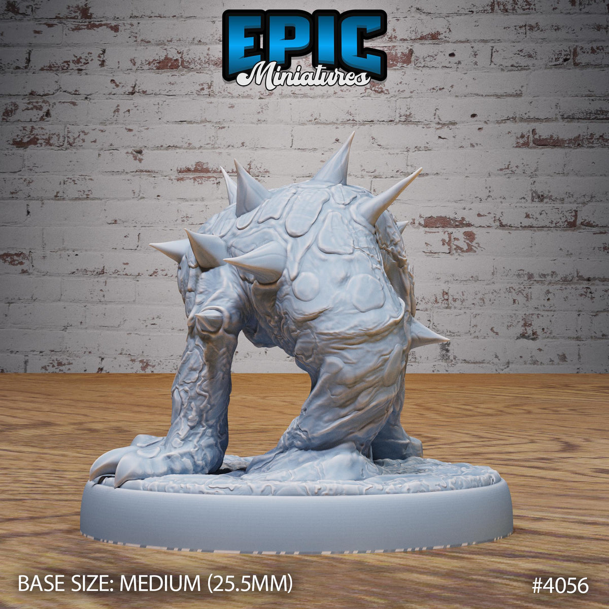 Magma Spawn Option #4056 back DND miniature Elemental Lands 16k resin