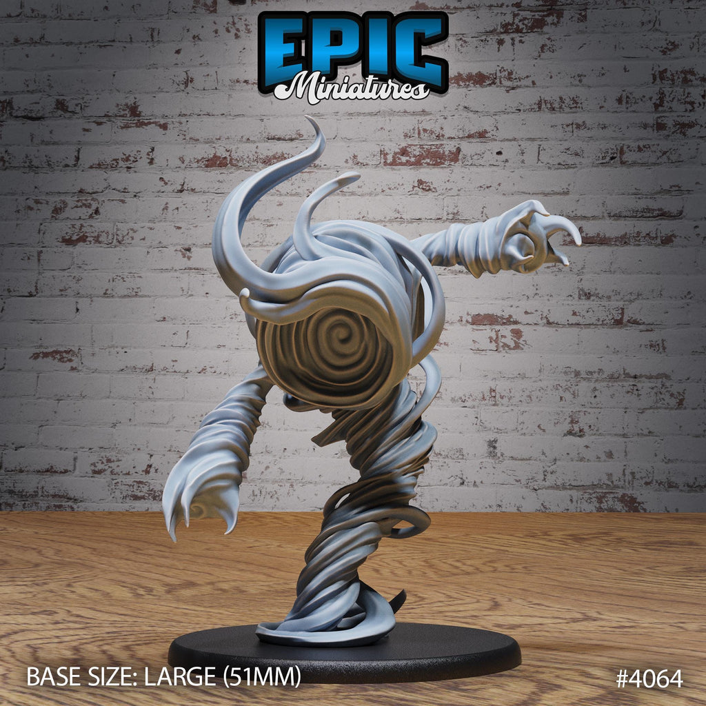 Elemental Air Option #4064 front DND miniature Elemental Lands 16k resin