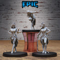 Show Director Female Set 3 DND miniatures group photo Nightsky Carnival