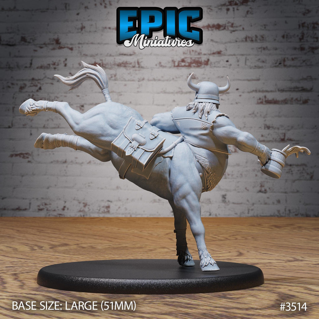 Drunk Centaur Option #3514 back DND miniature Nightsky Carnival 16k resin