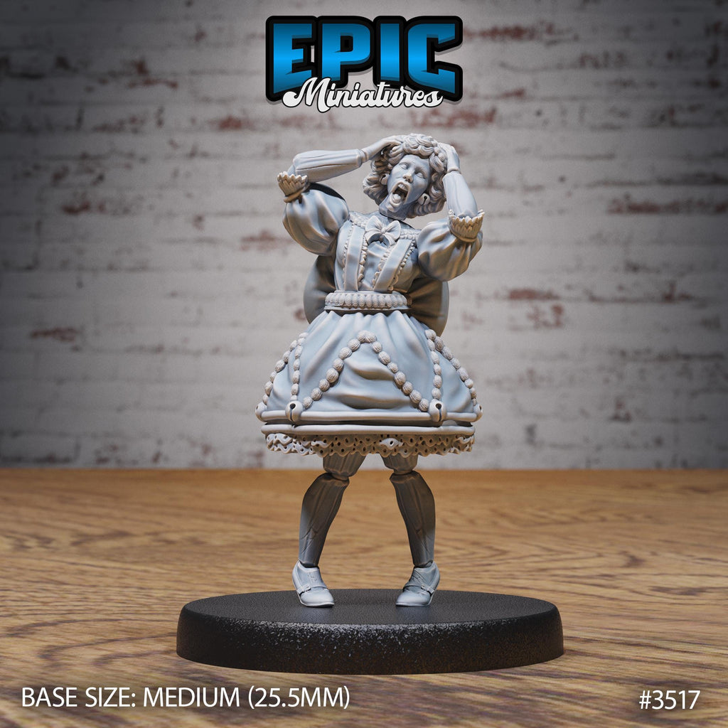 Living Doll Option #3517 front DND miniature Nightsky Carnival 16k resin