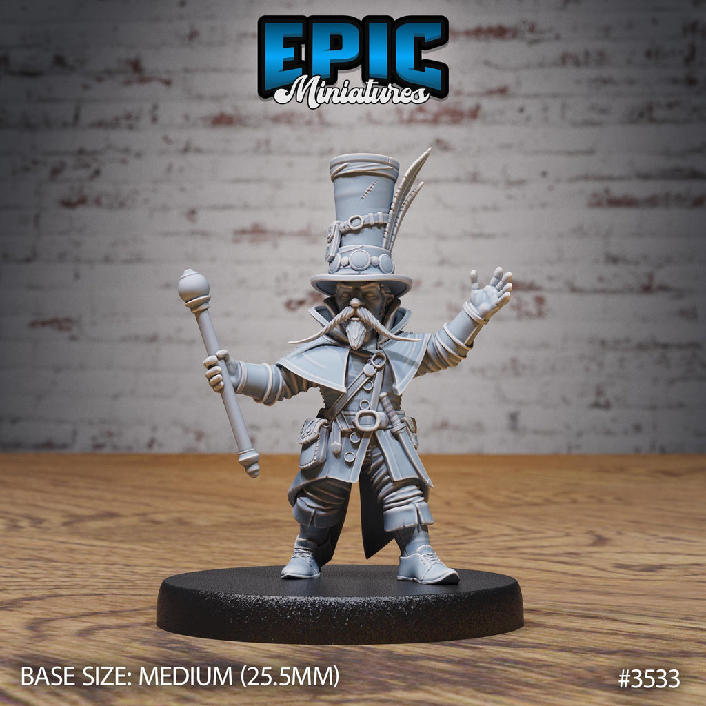 Halfling Lion Animal Tamer Option #3533 front DND miniature Nightsky Carnival 16k resin