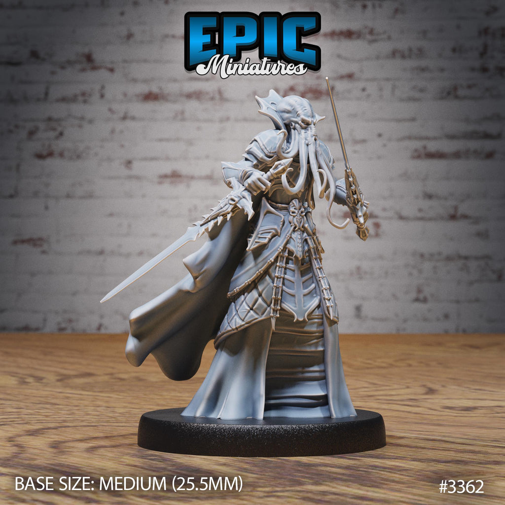 Mind Eater Classic Option #3362 front DND miniature Planar Adventure 16k resin