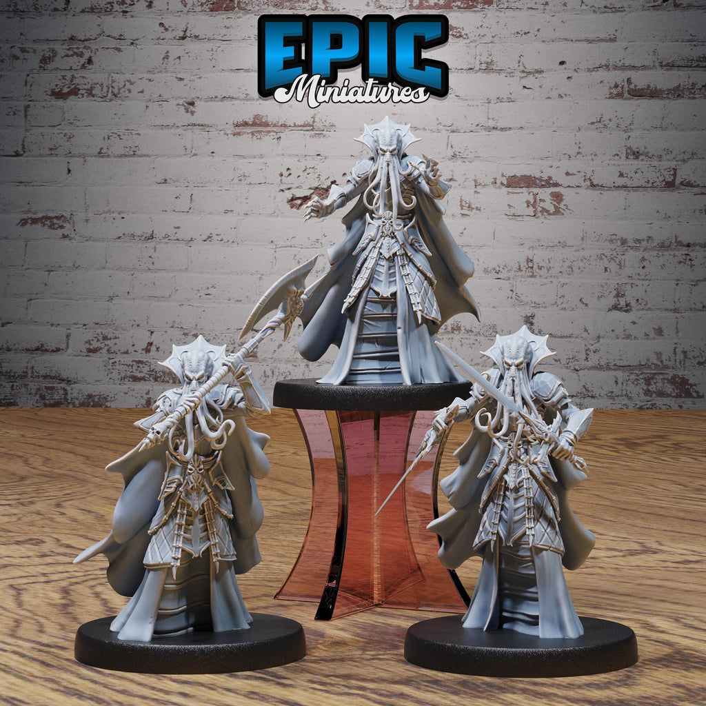 Mind Eater Classic Set of 3 DND miniatures group photo Planar Adventure