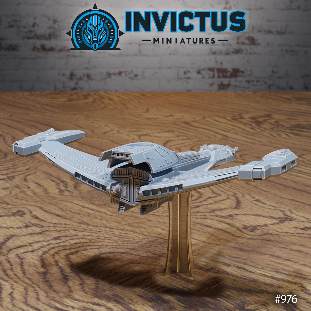Space Ship Option #976 back DND miniature Spy Assault 16k resin
