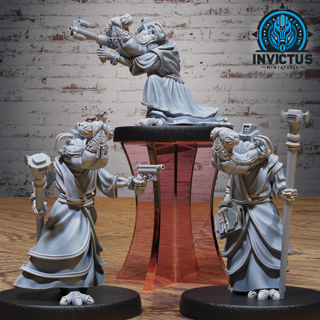Spy Diplomat Set of 3 DND miniatures group photo Spy Assault
