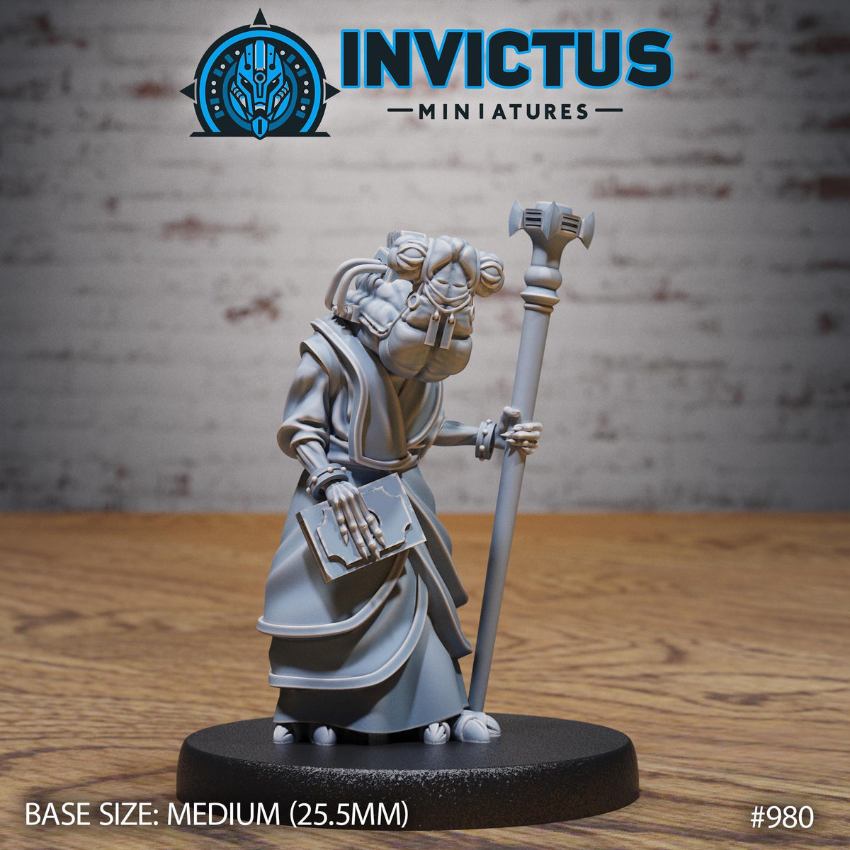 Spy Diplomat Option #980 front DND miniature Spy Assault 16k resin