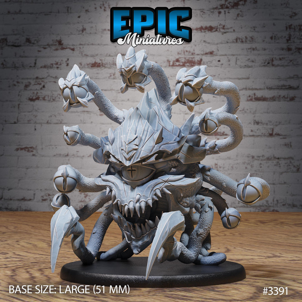 Eye Tyrant Astral Sentry Option #3391 front DND miniature Planar Adventure 16k resin