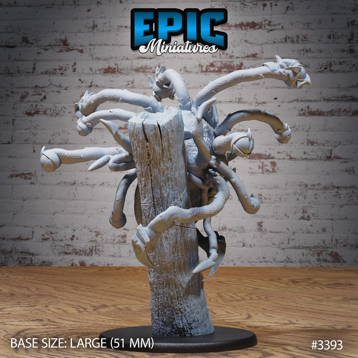 Eye Tyrant Astral Sentry Option #3393 back DND miniature Planar Adventure 16k resin