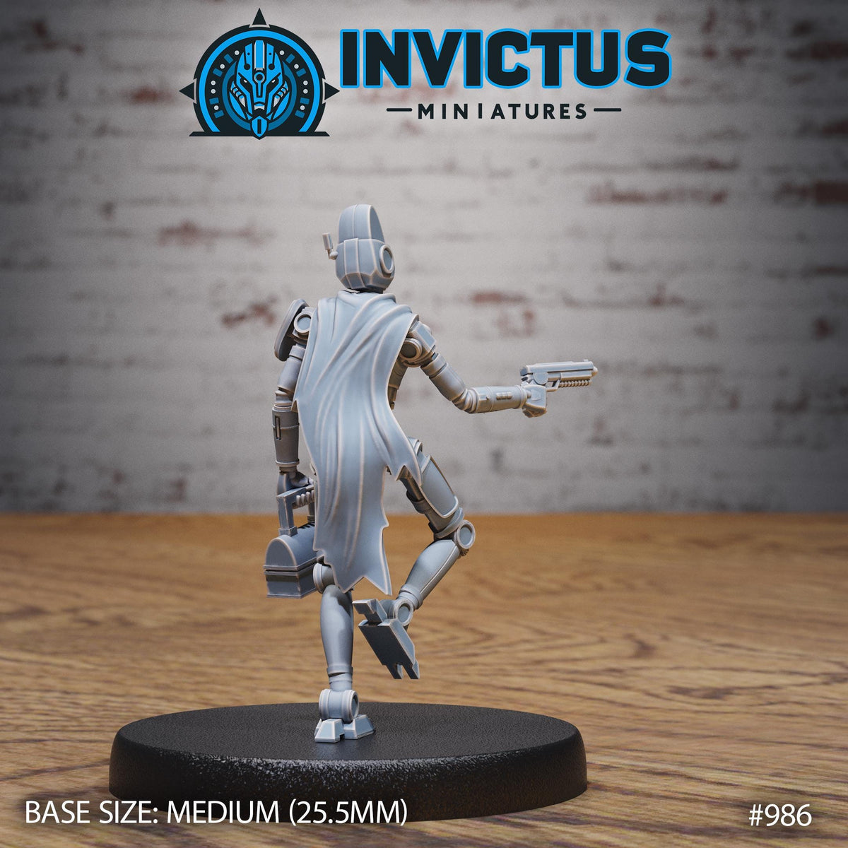 Spy Emissary Squad Option #986 back DND miniature Spy Assault 16k resin