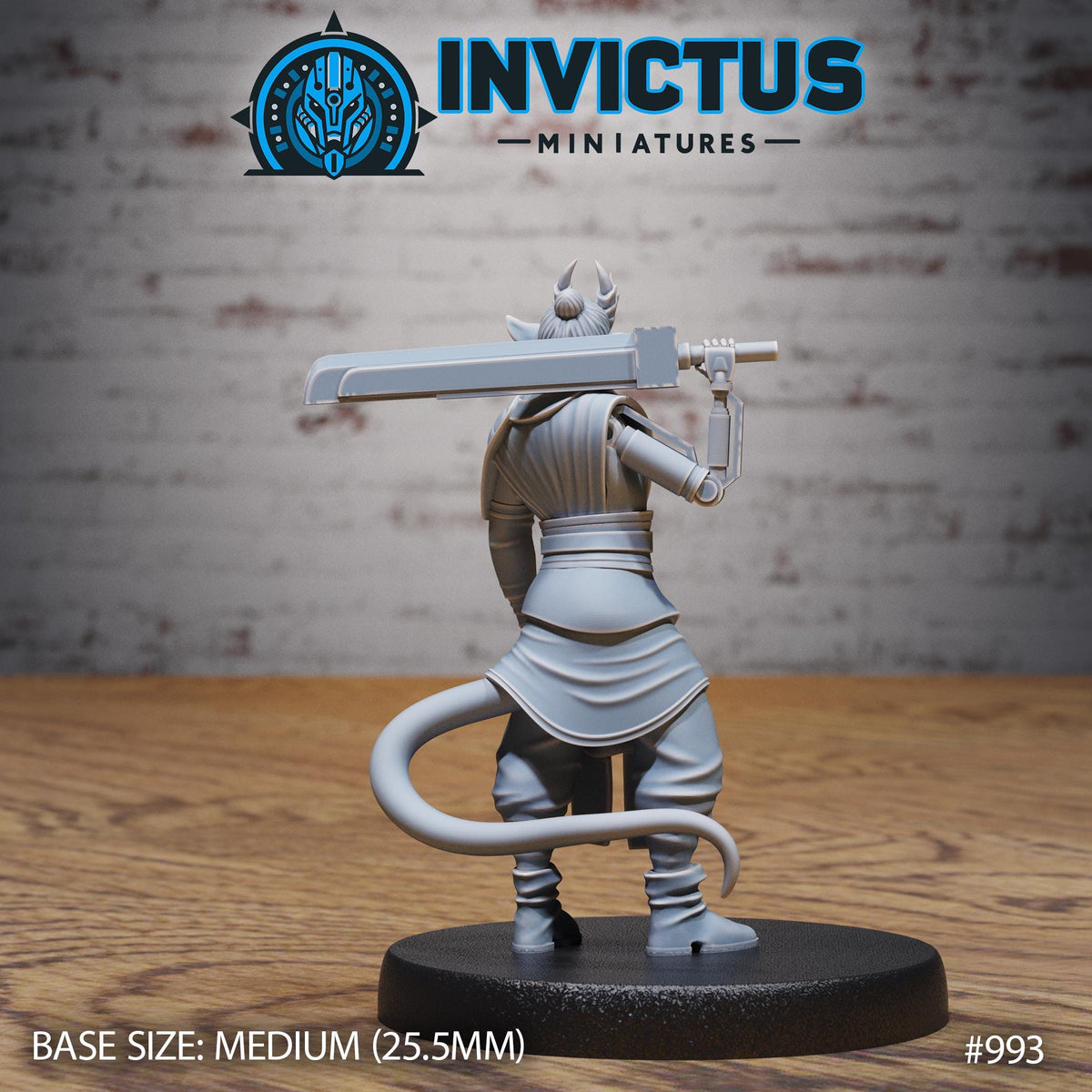 Spy Emissary Squad Option #993 back DND miniature Spy Assault 16k resin