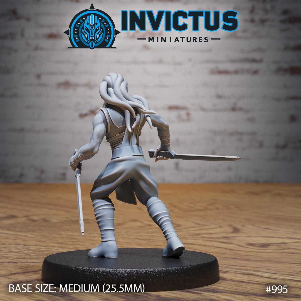 Spy Emissary Squad Option #995 back DND miniature Spy Assault 16k resin