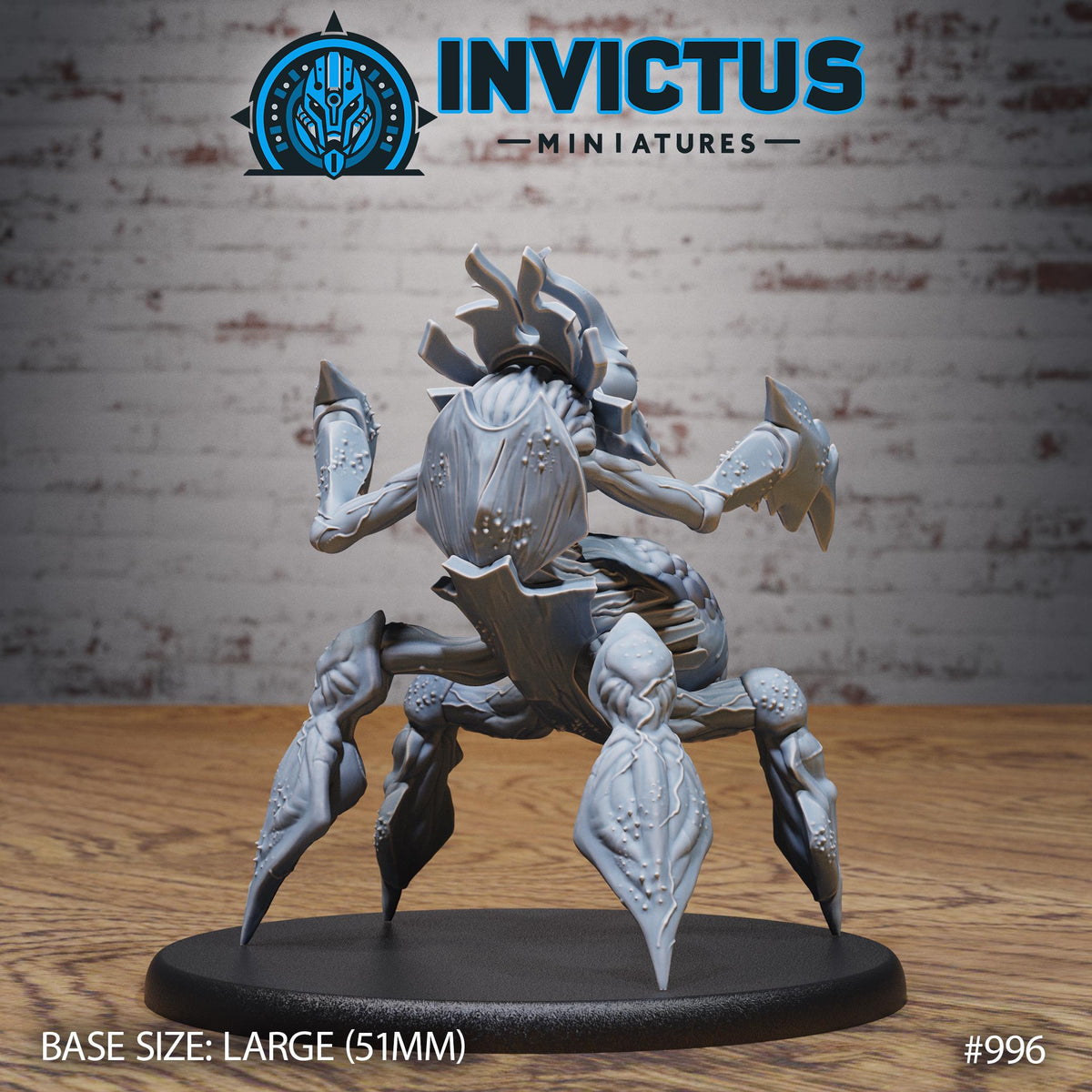 Insect Queen Squad Option #996 back DND miniature Spy Assault 16k resin
