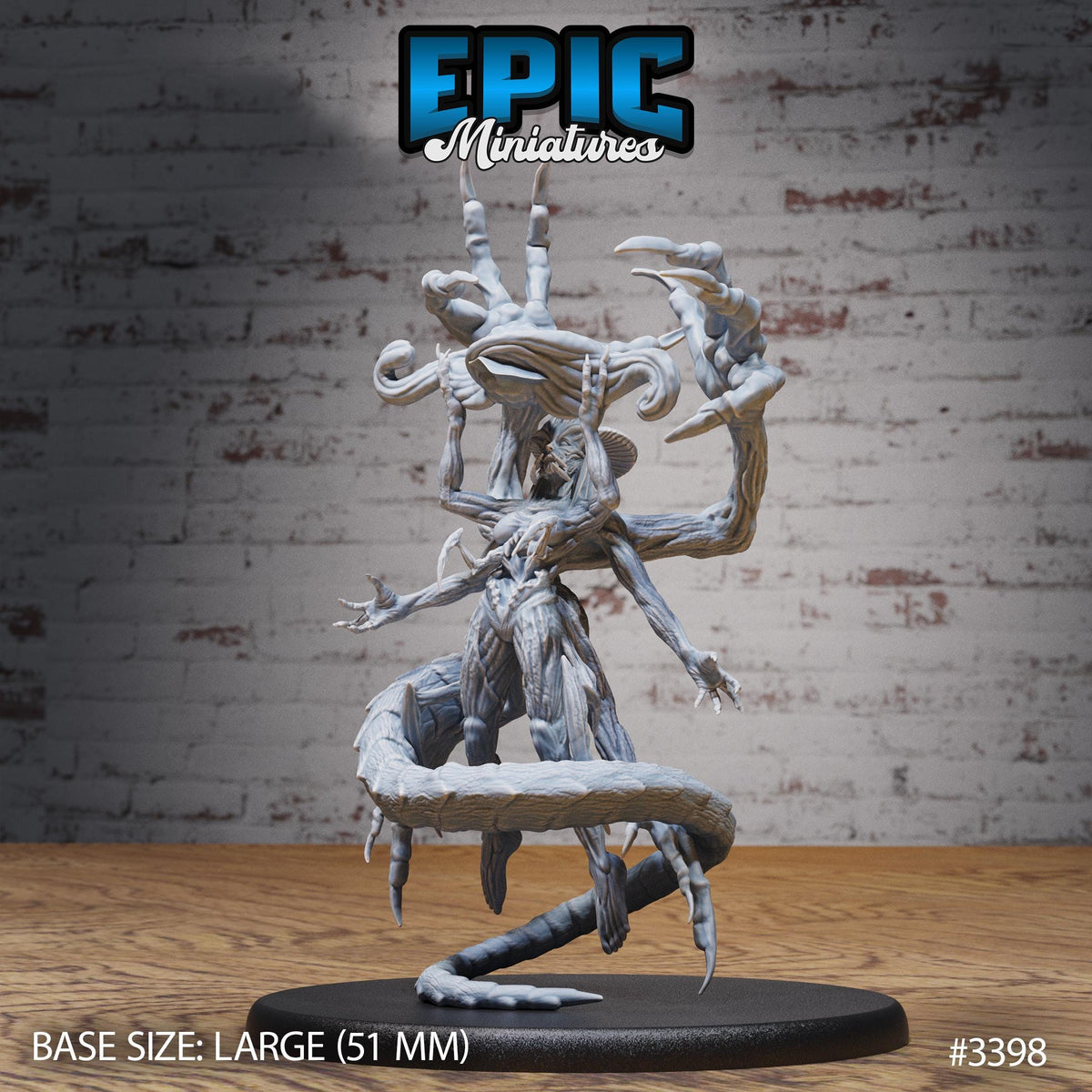 Void Mother Option #3398 front DND miniature Planar Adventure 16k resin
