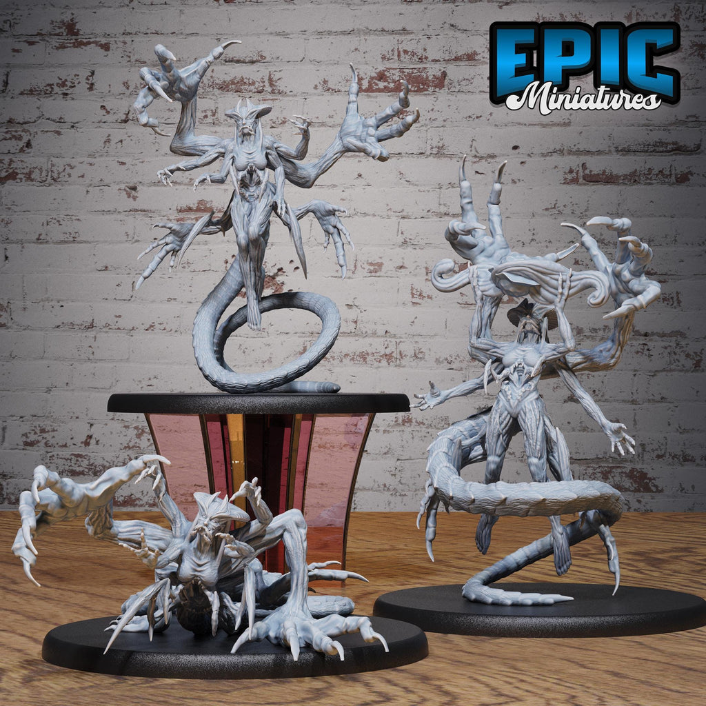 Void Mother Set of 3 DND miniatures group photo Planar Adventure