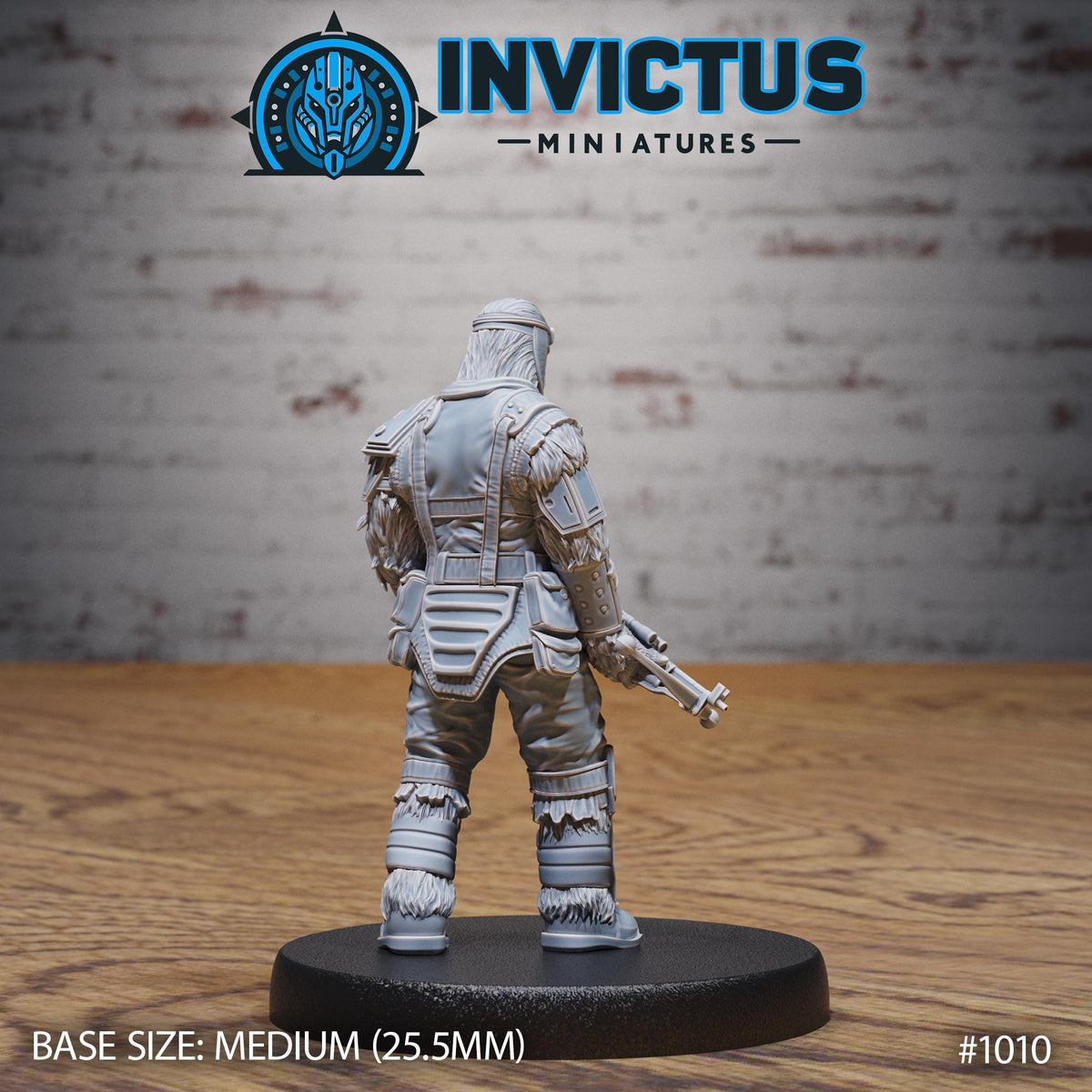 Wooly Rebel Option #1010 back DND miniature Shadows of the Threat 16k resin