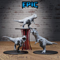 Zombie T-rex Shark Set of 3 DND miniatures group photo Pirate Scourge