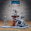 Monkey Cannon Crew Set of 3 DND miniatures group photo Pirate Scourge