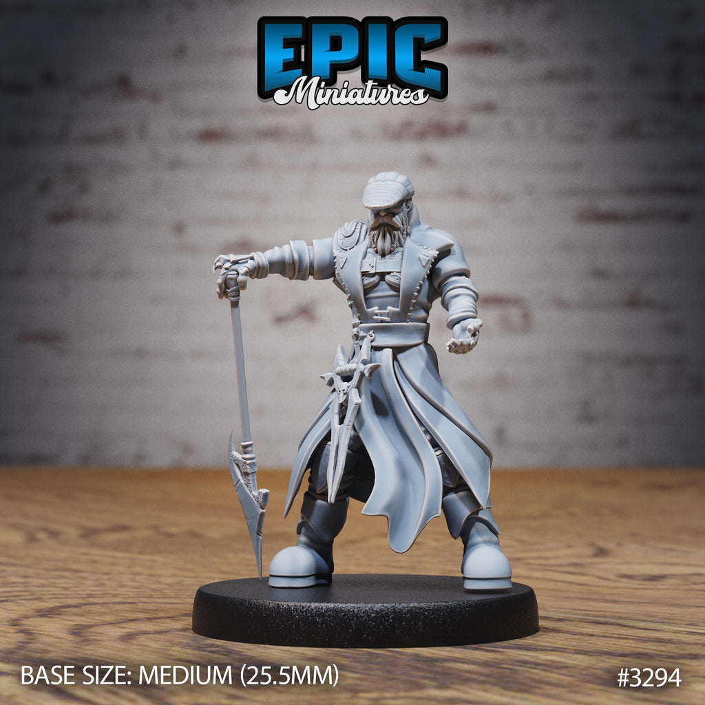 Master Sailor Option #3294 front DND miniature Pirate Scourge 16k resin