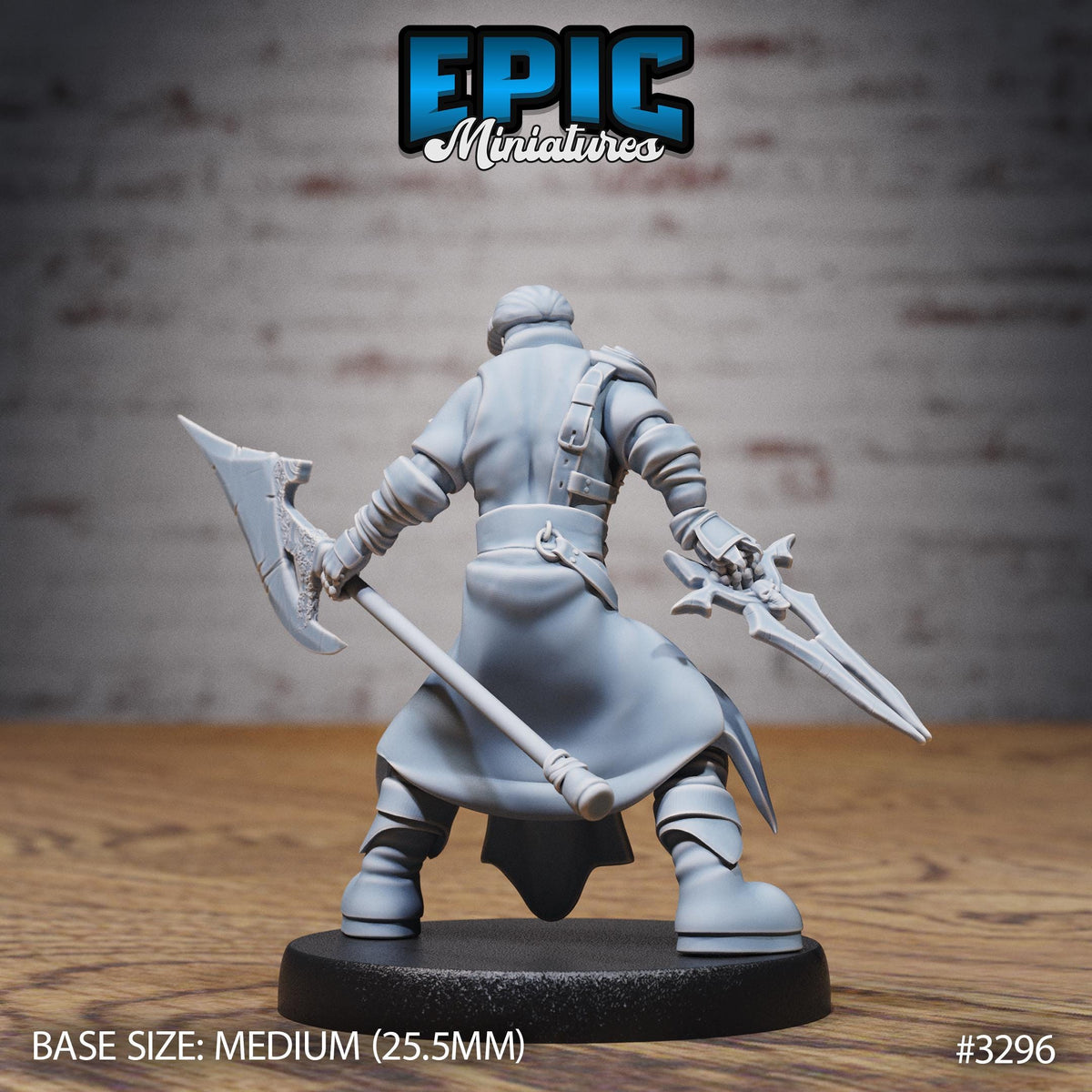 Master Sailor Option #3296 back DND miniature Pirate Scourge 16k resin