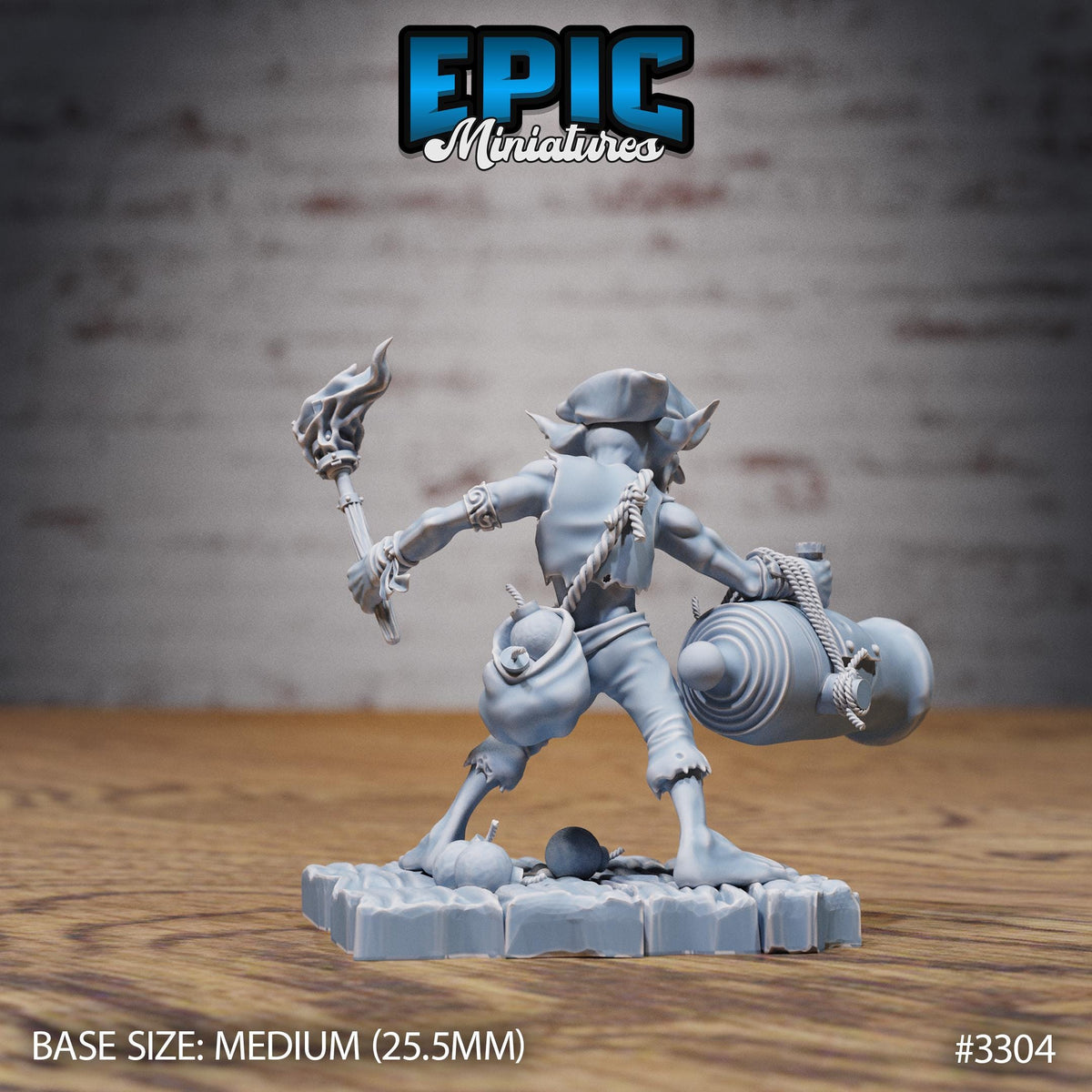 Goblin Cannon Pirate Set of 3 DND miniature Pirate Scourge photo 2