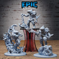 Shark Folk Anchor Pirate Set of 3 DND miniatures group photo Pirate Scourge