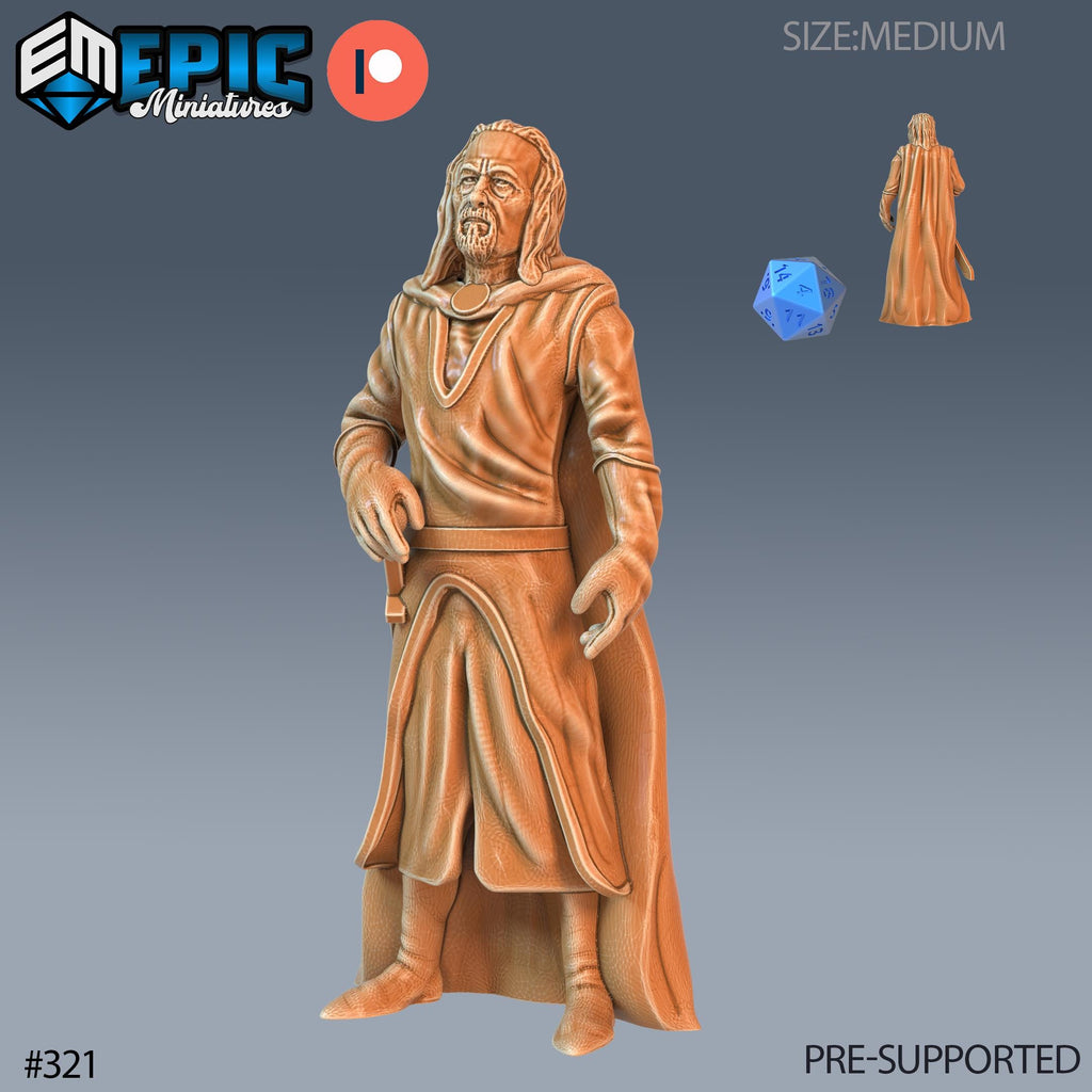 Villager Set of 16 DND Minis | Villager Collection | TTRPG | Blacksmith Innkeeper Waitress Farmer Huntress Shepherd Merchant Jester Priest Landlord front DND miniature  16k resin