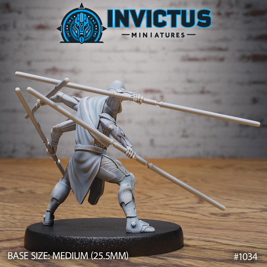 Starward Option #1034 back DND miniature Borderworld Wardens 16k resin