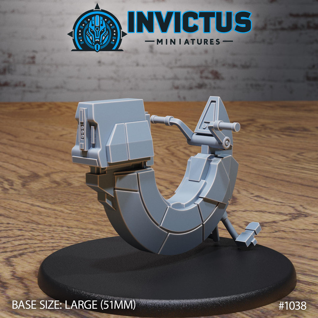 Spacecraft Option #1038 back DND miniature Borderworld Wardens 16k resin