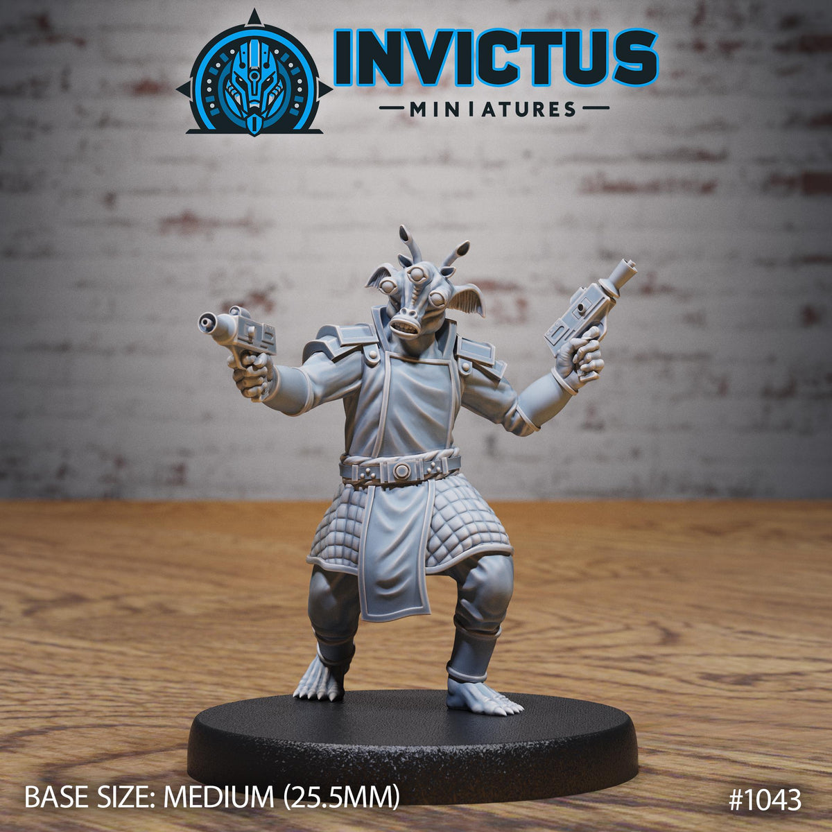 Borderworld Gang Option #1043 front DND miniature Borderworld Wardens 16k resin