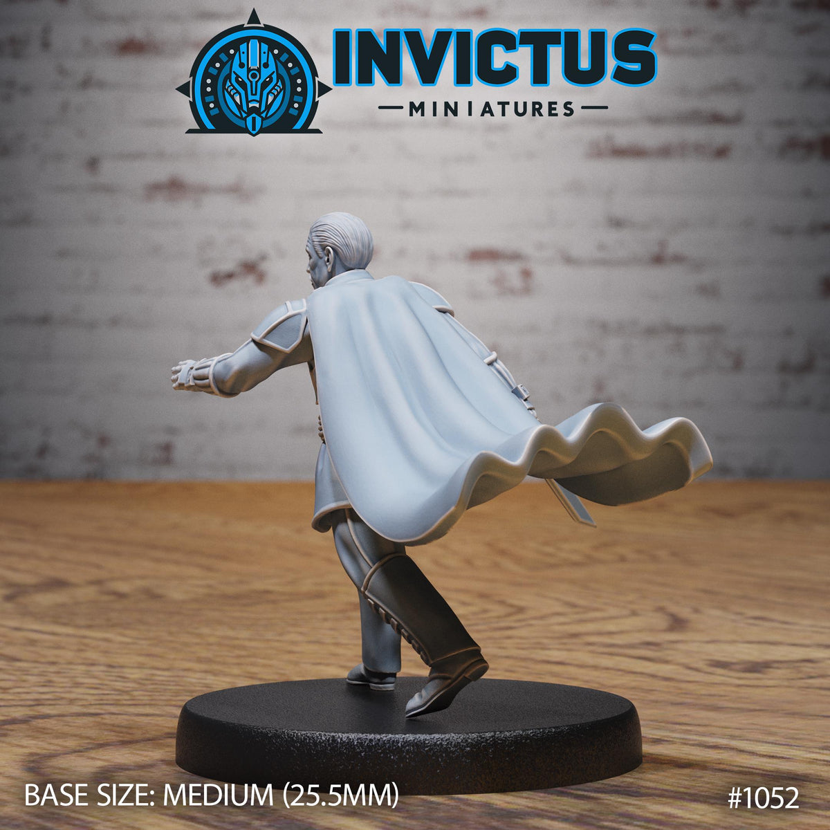 Dark Division Army of 3 Option #1052 back DND miniature Forgotten Frontier 16k resin