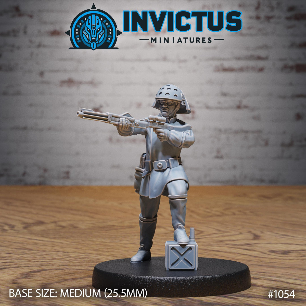 Dark Division Army of 3 Option #1054 front DND miniature Forgotten Frontier 16k resin