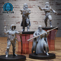 Dark Division Army of 4 DND miniatures group photo Forgotten Frontier