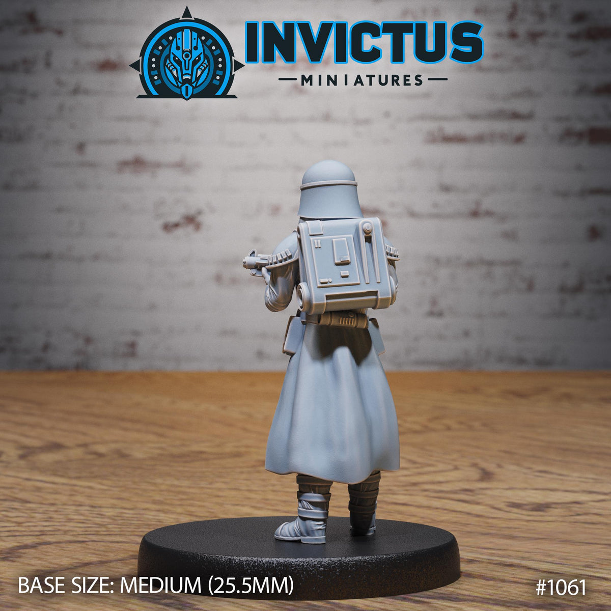Dark Division Army of 4 Option #1061 back DND miniature Forgotten Frontier 16k resin