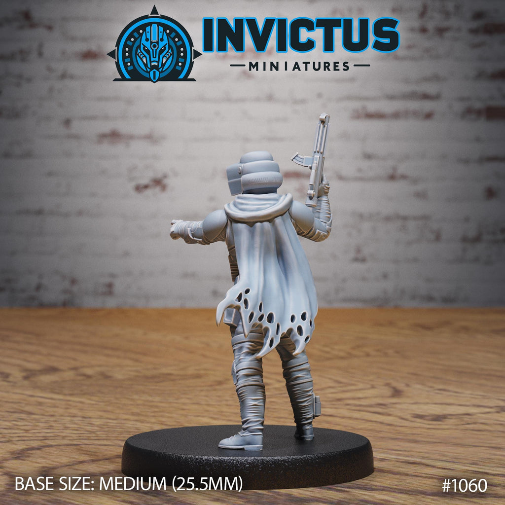 Dark Division Army of 4 Option #1060 back DND miniature Forgotten Frontier 16k resin