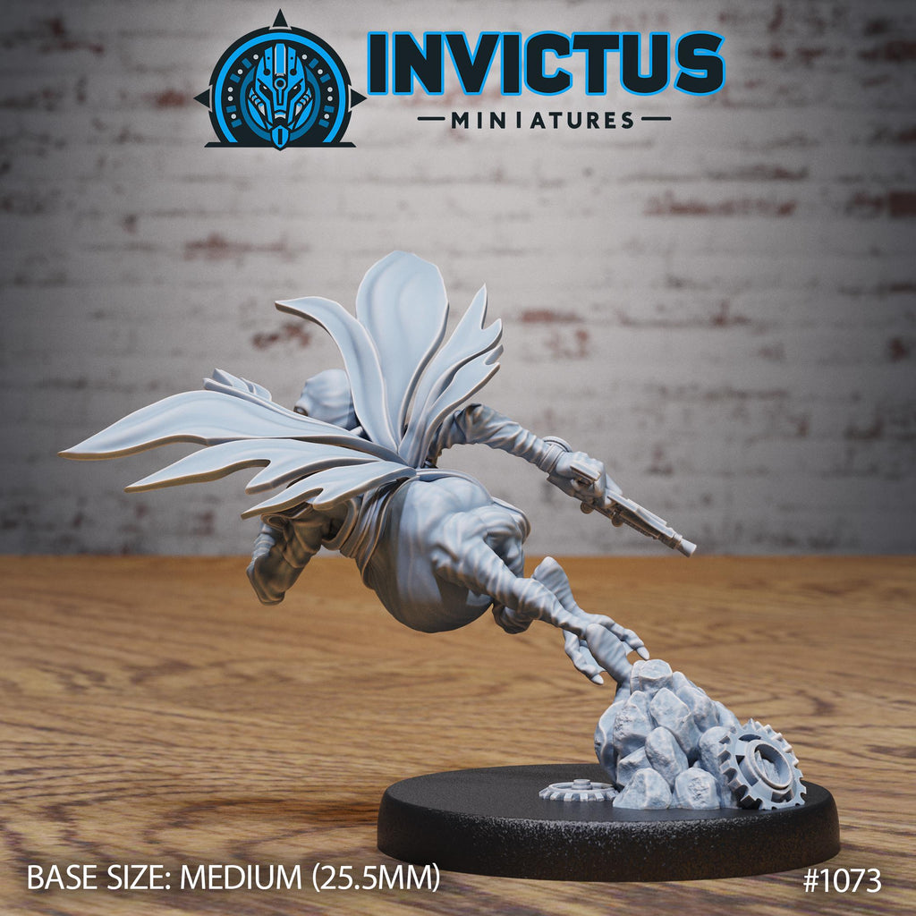 Darian Merchant Option #1073 back DND miniature Forgotten Frontier 16k resin