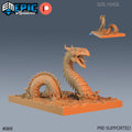 Sea Serpent DND Minis | Endless Depth Collection | TTRPG | Nautical Ocean Chult Sahuagin Crushing Wave Maelstrom DND miniatures group photo