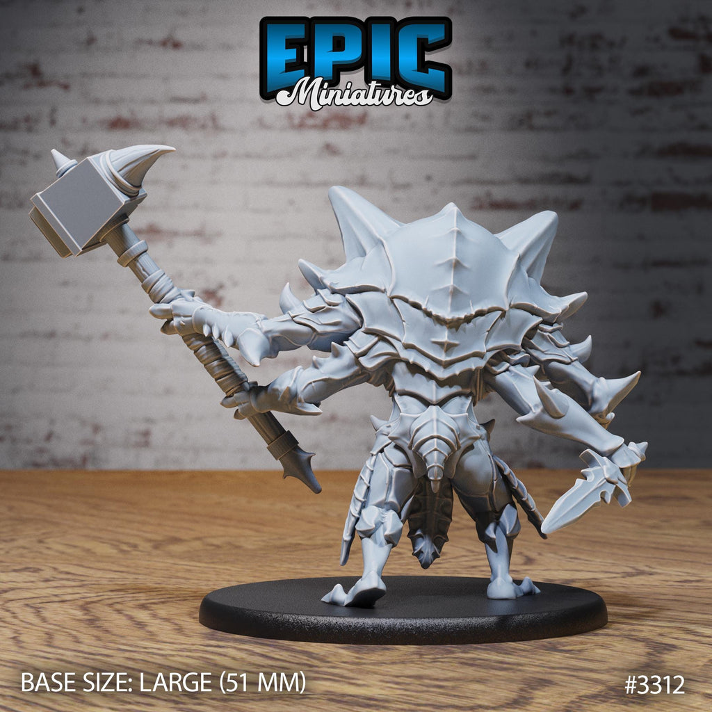 Insect Hulk Option #3312 back DND miniature Insectoid Jungle 16k resin