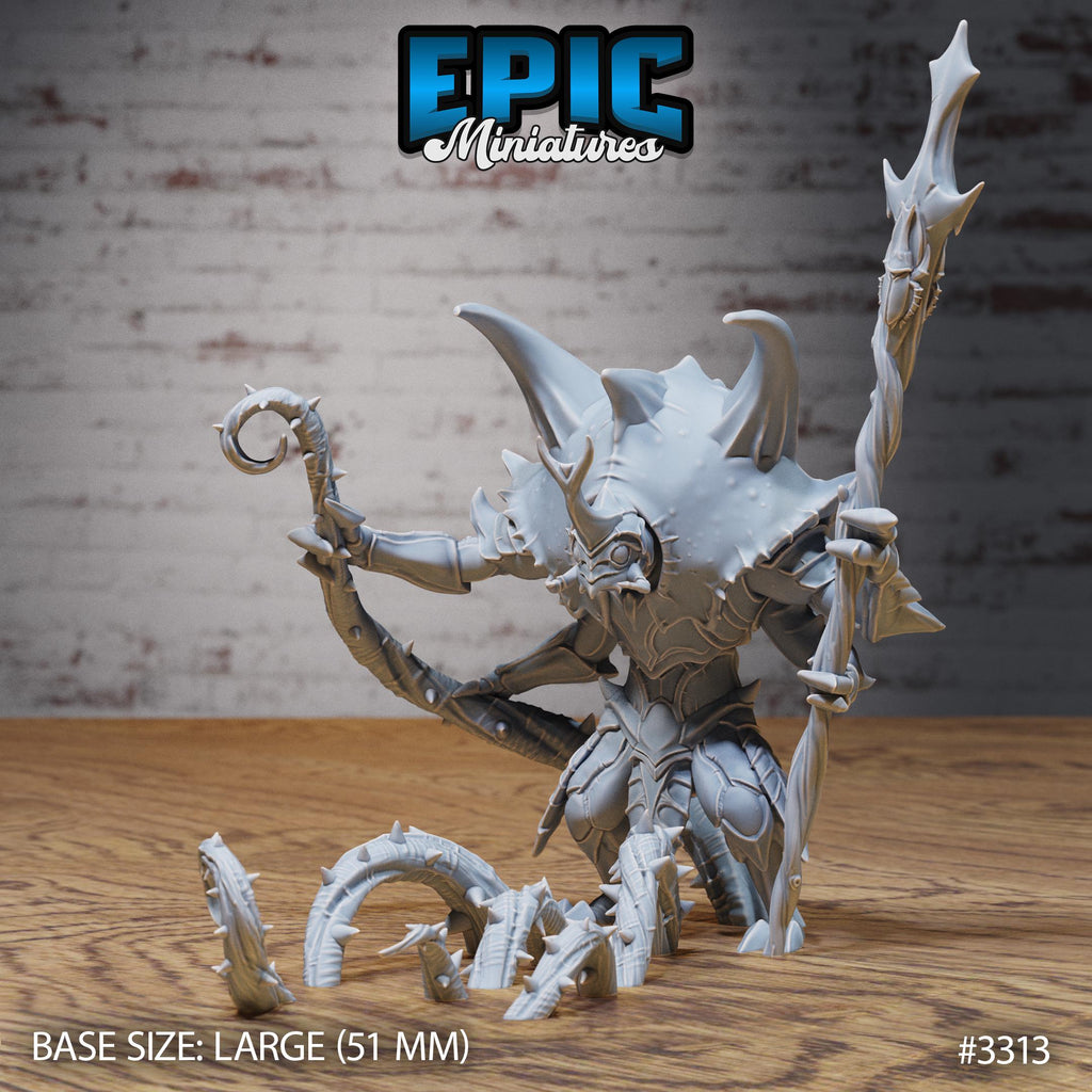 Insect Hulk Option #3313 front DND miniature Insectoid Jungle 16k resin