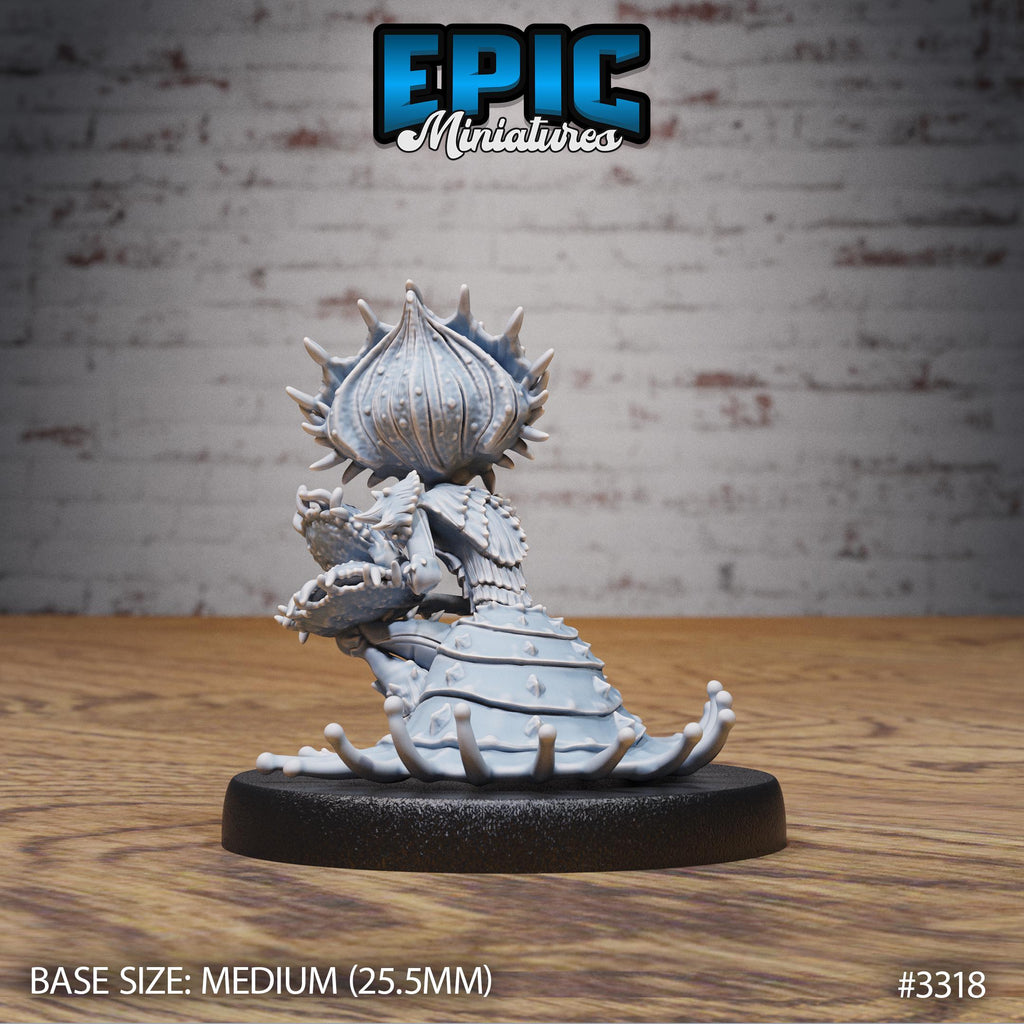 Flytrap Dryad Option #3318 back DND miniature Insectoid Jungle 16k resin
