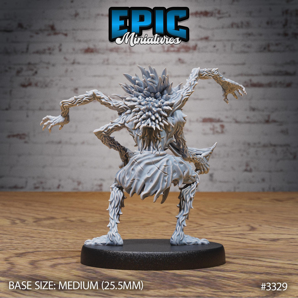 Spider Folk Option #3329 back DND miniature Insectoid Jungle 16k resin