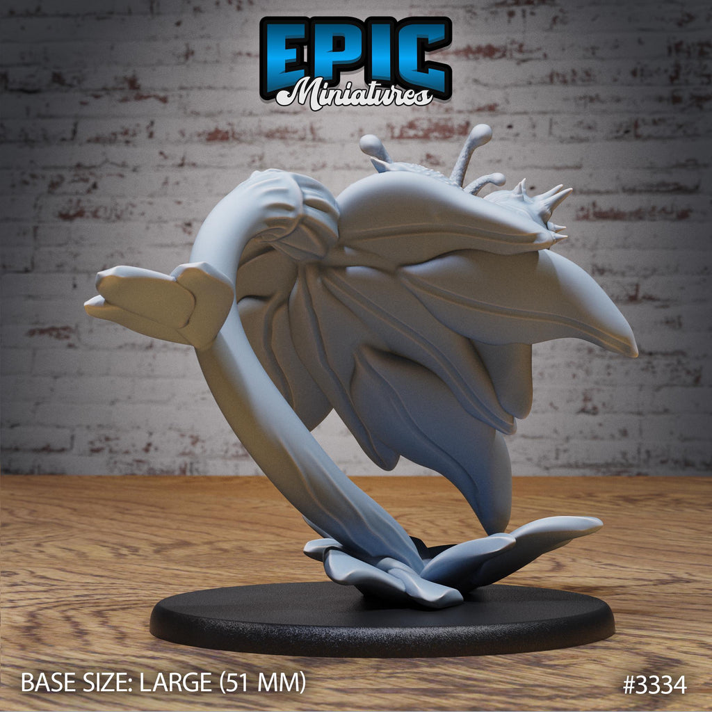 Giant Jungle Snail Option #3334 back DND miniature Insectoid Jungle 16k resin