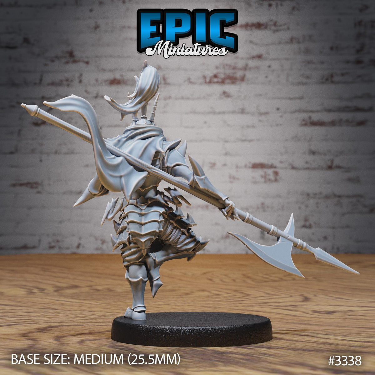 Ninja Insect Warrior Option #3338 back DND miniature Insectoid Jungle 16k resin