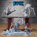 Giant Spider Set of 3 DND miniatures group photo Insectoid Jungle