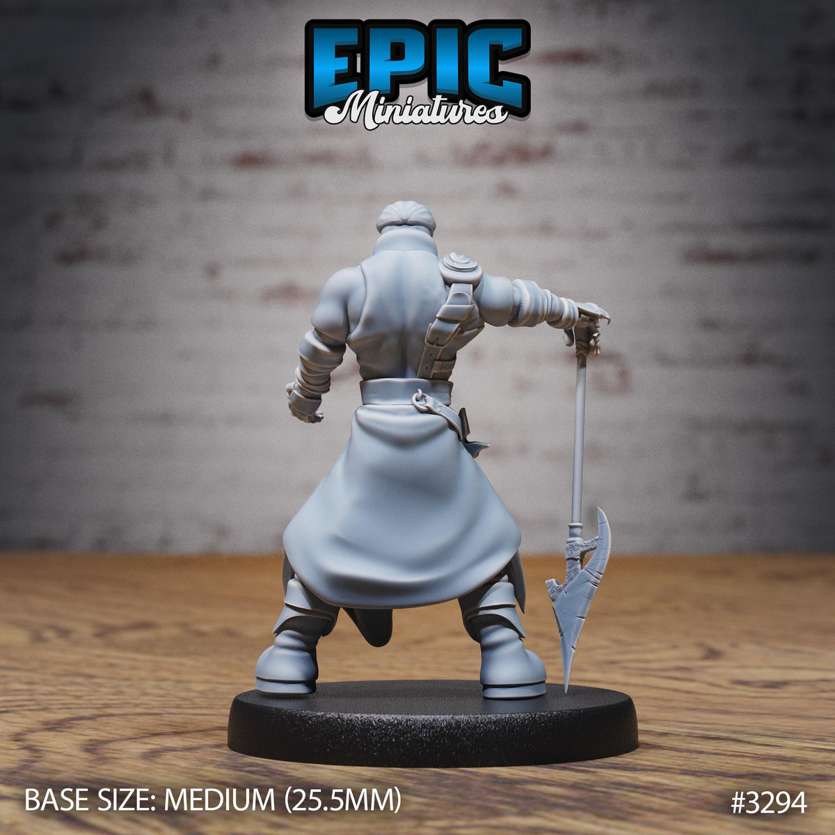 Master Sailor Option #3294 back DND miniature Pirate Scourge 16k resin