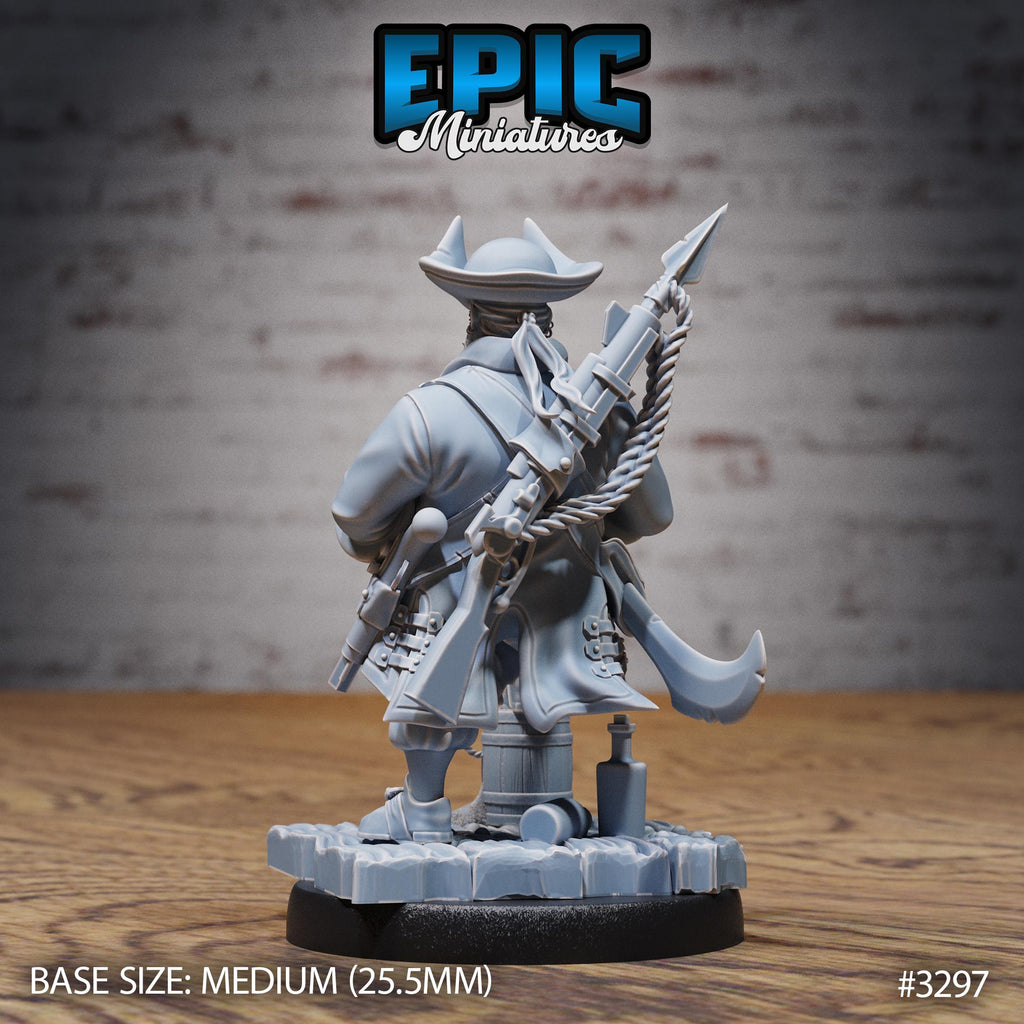 Captain Hornigold Set of 3 DND miniature Pirate Scourge photo 2