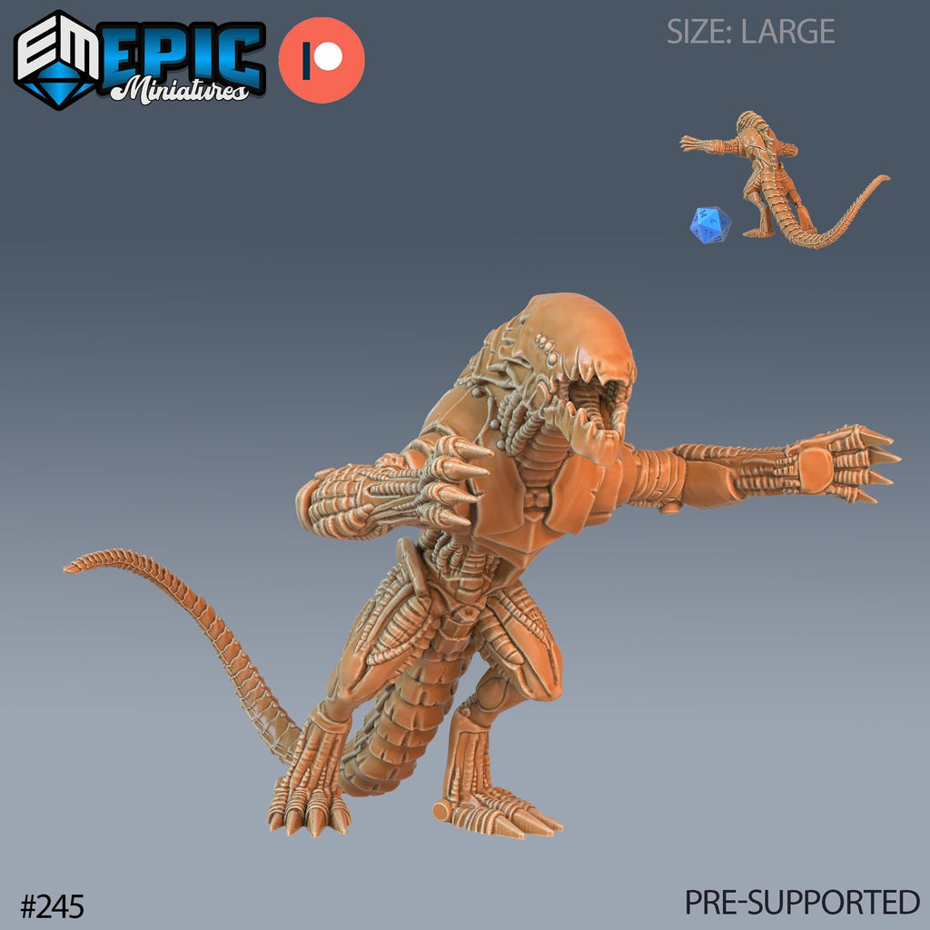Hound of Tindalos Set of 3 DND Minis | Sons of Midnight Collection | TTRPG | Alien Ravenloft Waterdeep Mad Mage Phandelver Chthulhu Option #245 front DND miniature  16k resin