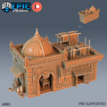 Merchant Shop Scatter Terrain Props DND Minis | Mythical Desert Collection | TTRPG | Athas Al Qadim Osirion Oasis Wastes | table box jars DND miniatures group photo