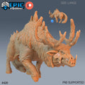 Catoblepas DND Mini | Fey Woods Collection | TTRPG | Barovia Wildemount Exandria Corrupted Kingmaker Folklore | Moose DND miniatures group photo