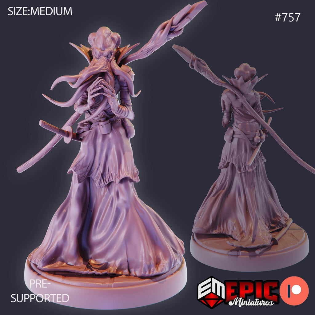 Mind Eater Option #757 front DND miniature Psionic Overlords 16k resin